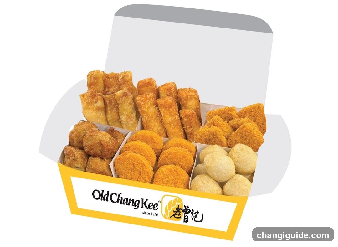 Old Chang Kee Fried Food Box