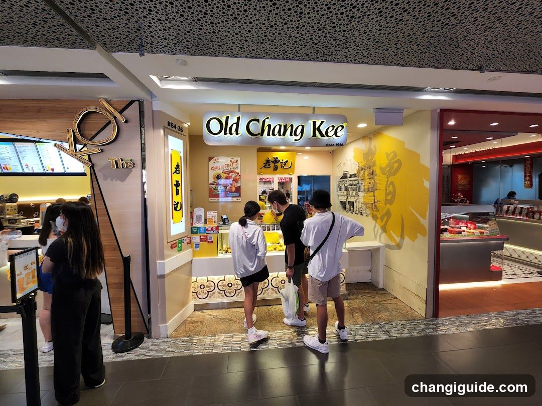 Old Chang Kee Store Interior