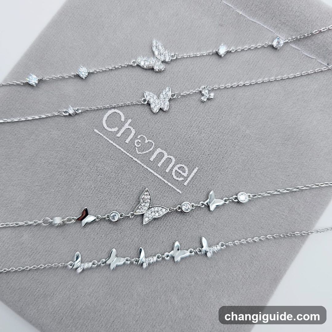 Bracelets with Butterfly Charms