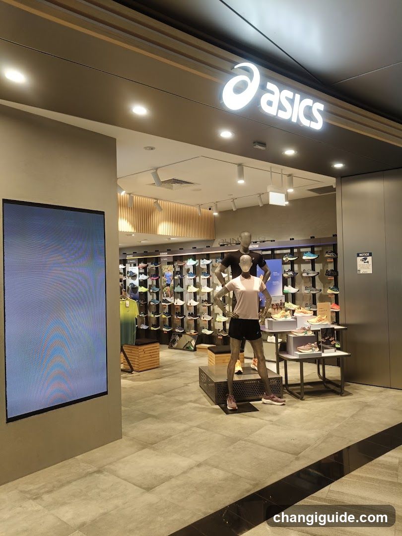 Running Shoe Display Wall
