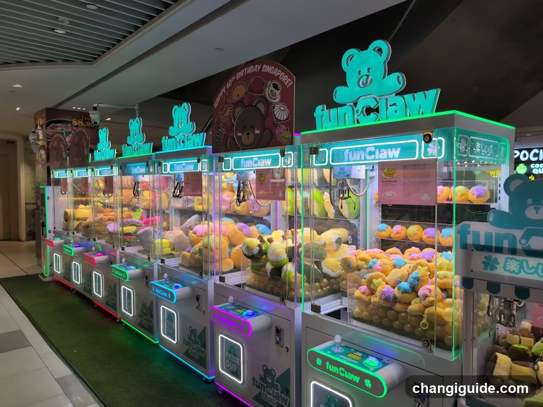 Claw Machine Row