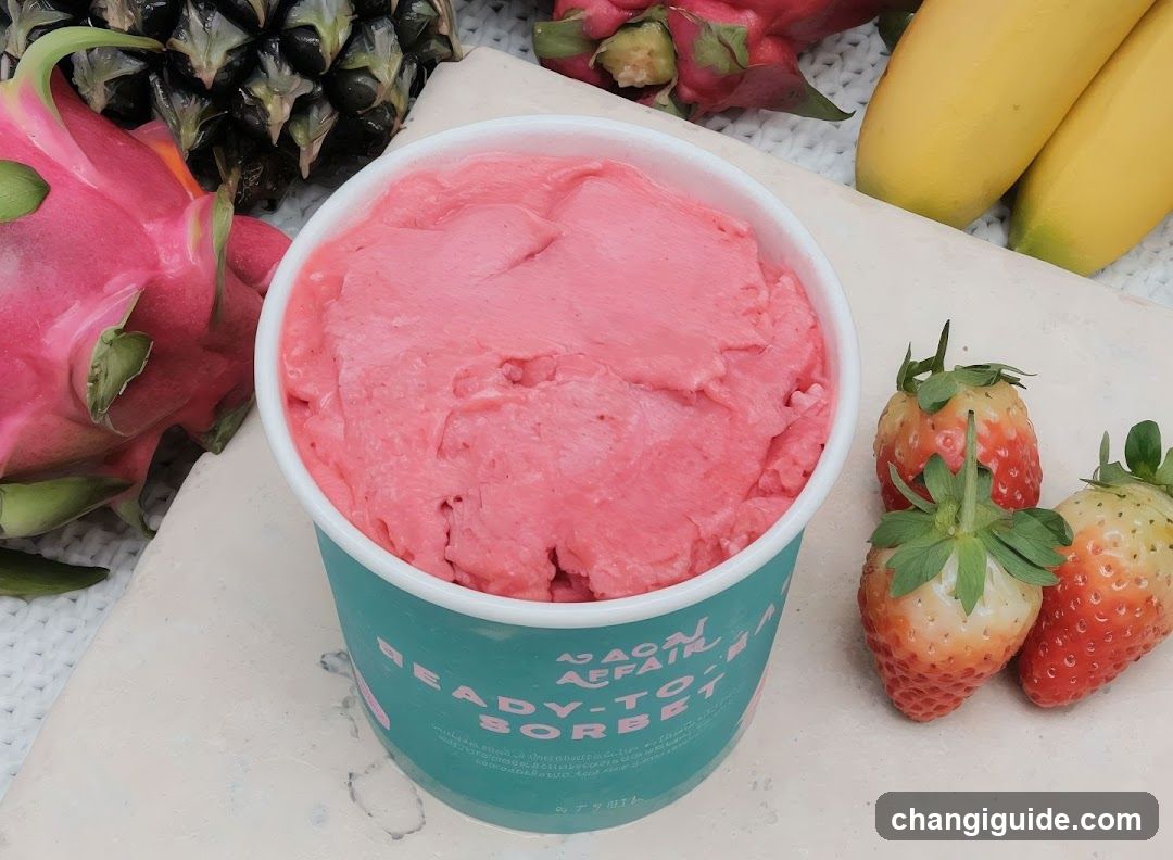 Strawberry Sorbet