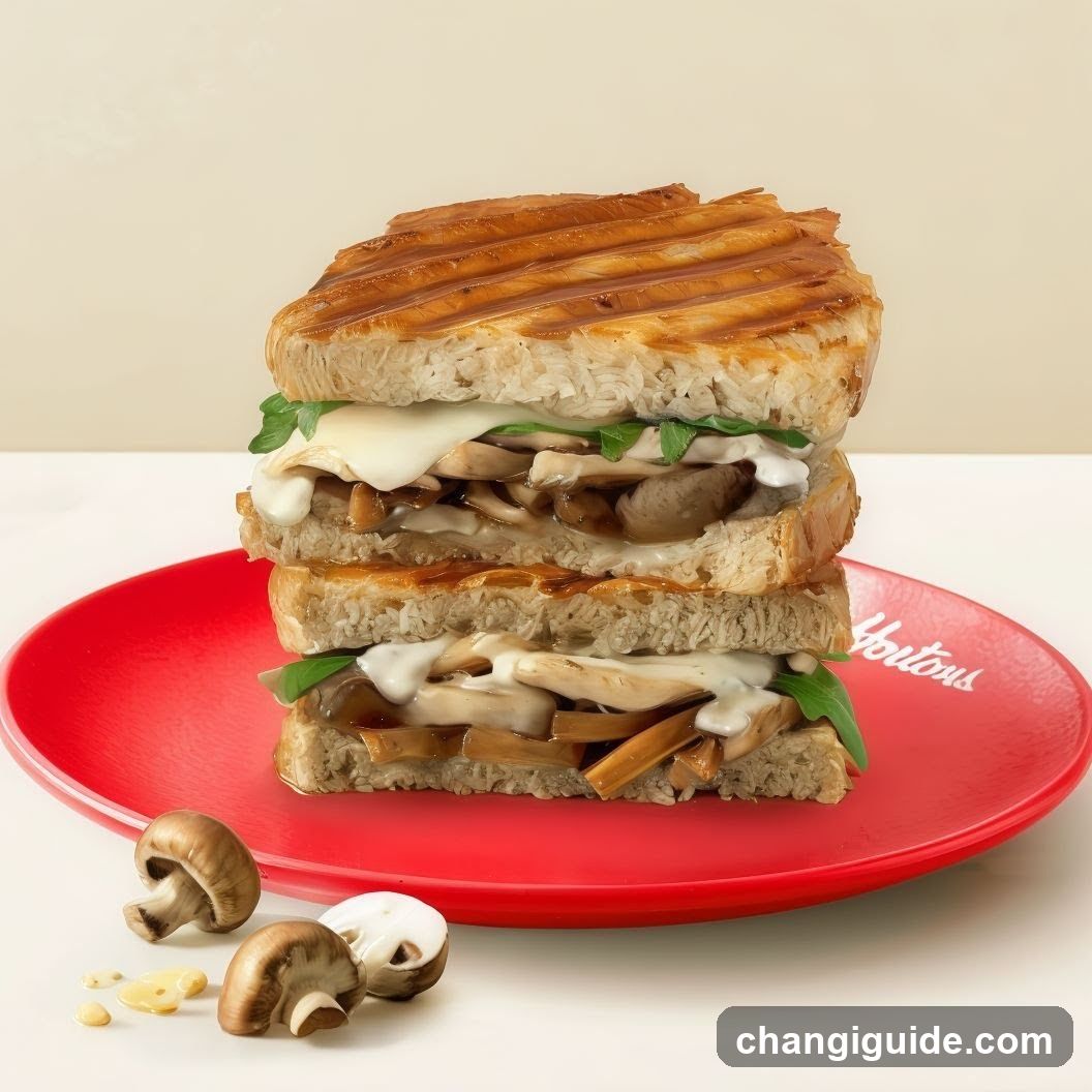 Mushroom Melt Sandwich