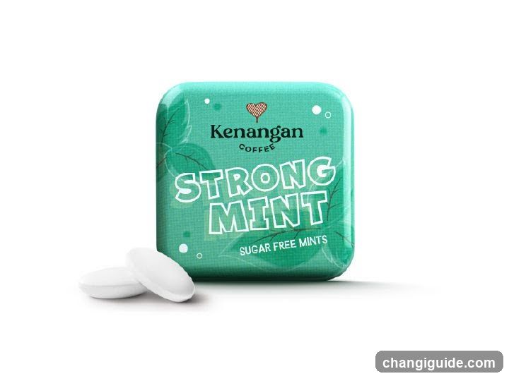 Kenangan Coffee Strong Mint Sugar Free Mints
