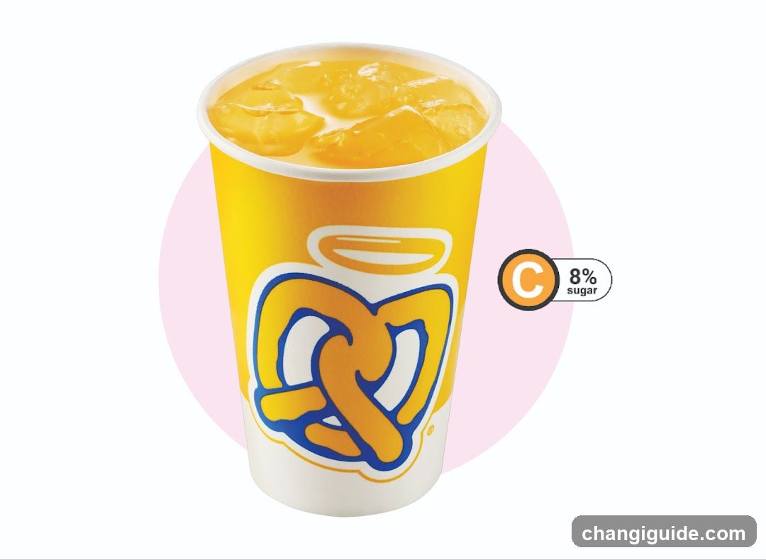 Orange Drink in Branded Cup