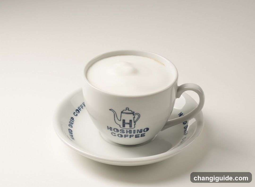 Hoshino Coffee Cup and Saucer