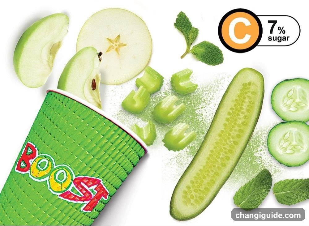 Boost Juice @ Jewel Changi Airport