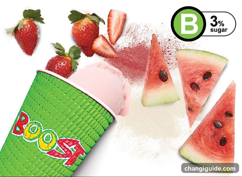 Boost Juice @ Jewel Changi Airport