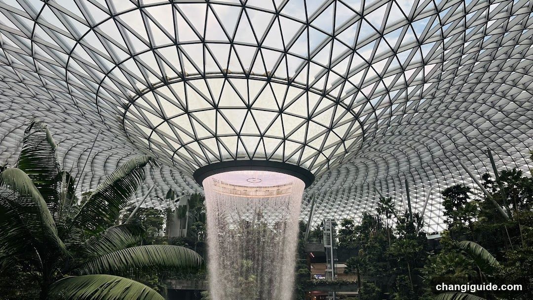 The Jewel Changi Airport Waterfall