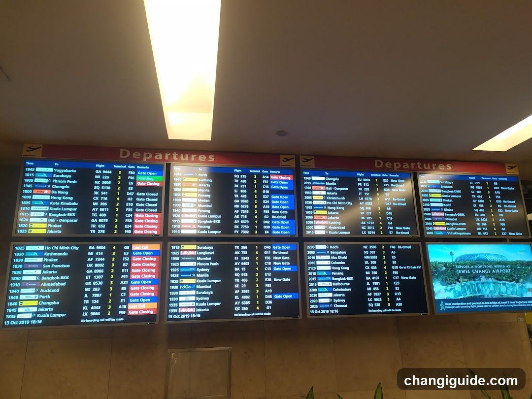 Airport Departures Board