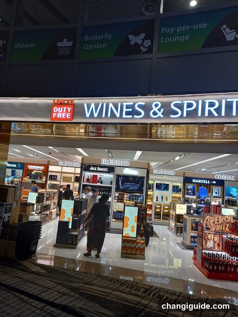 Wines & Spirits Store Entrance