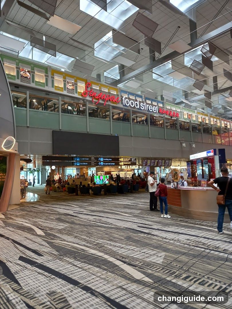 Singapore Food Street Interior