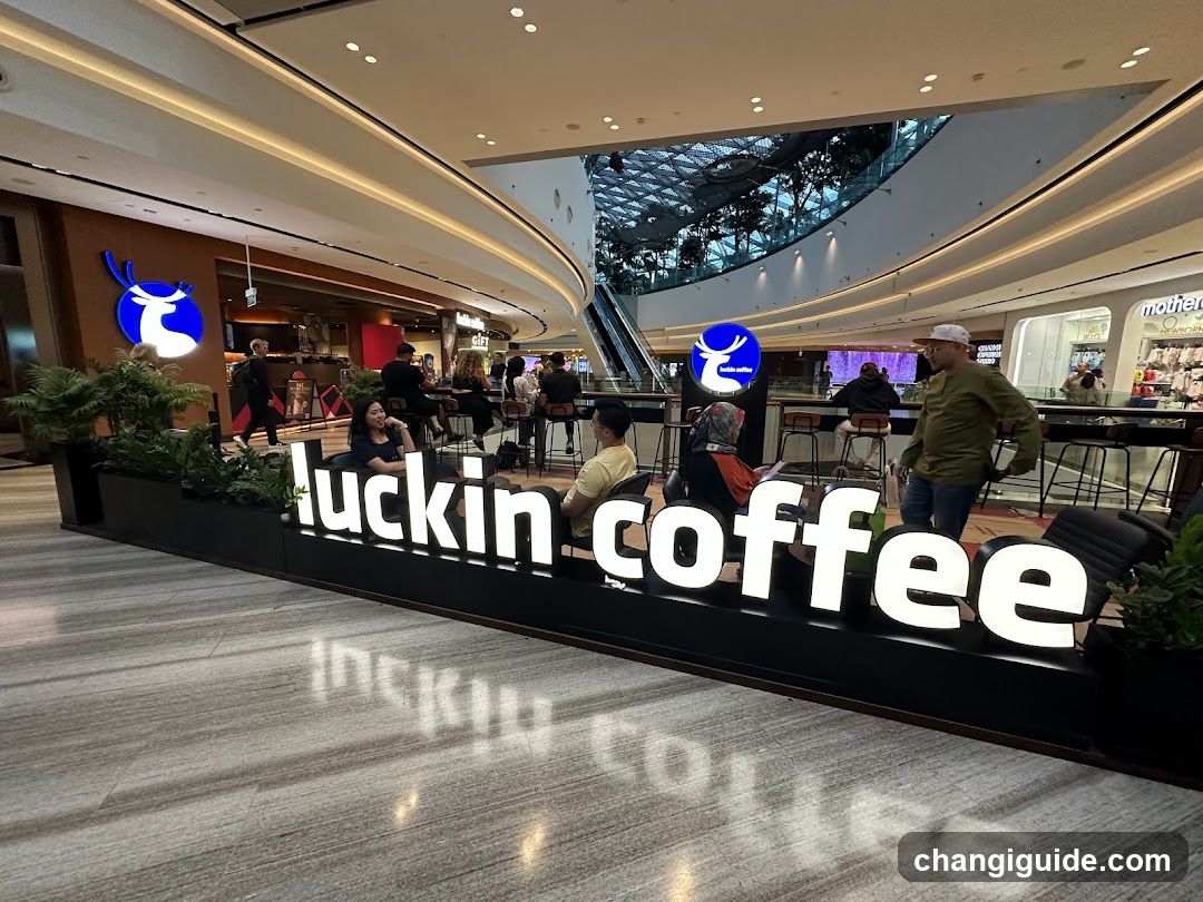 Luckin Coffee Interior View