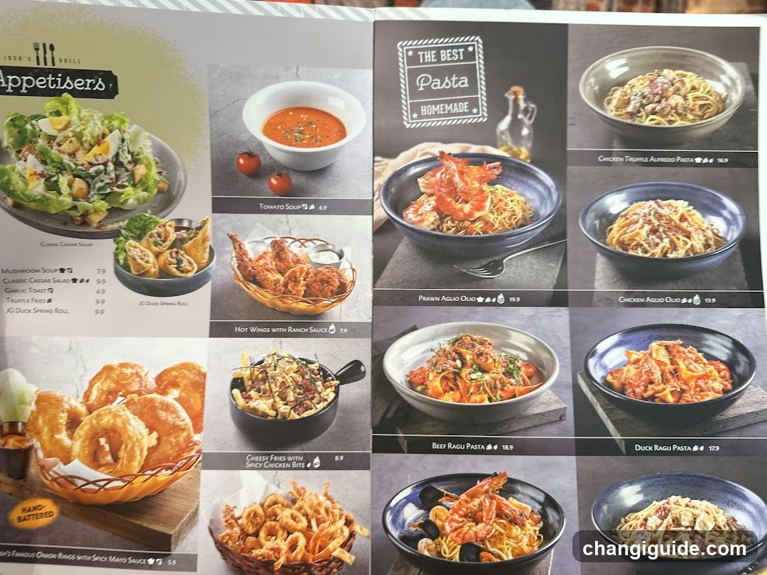 Restaurant Menu Page