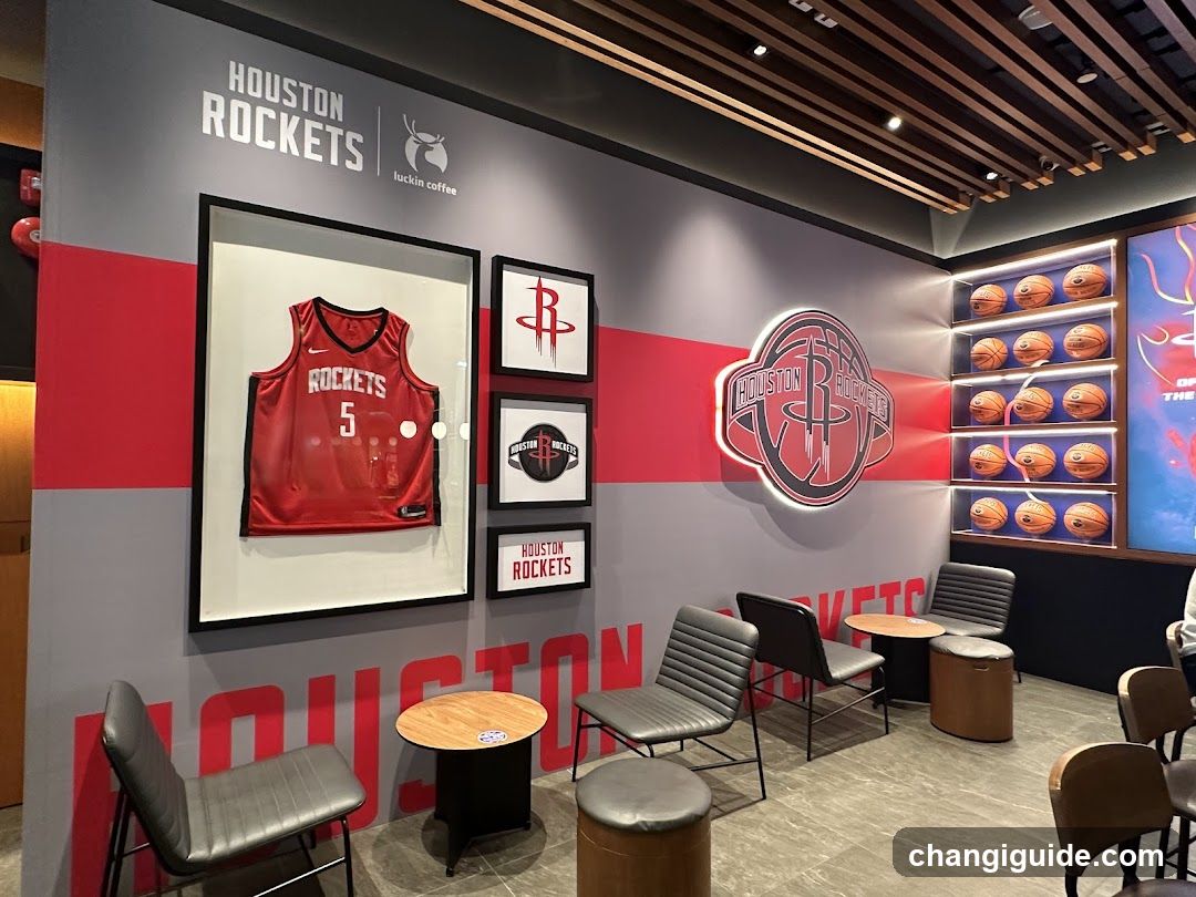 Houston Rockets Store Interior