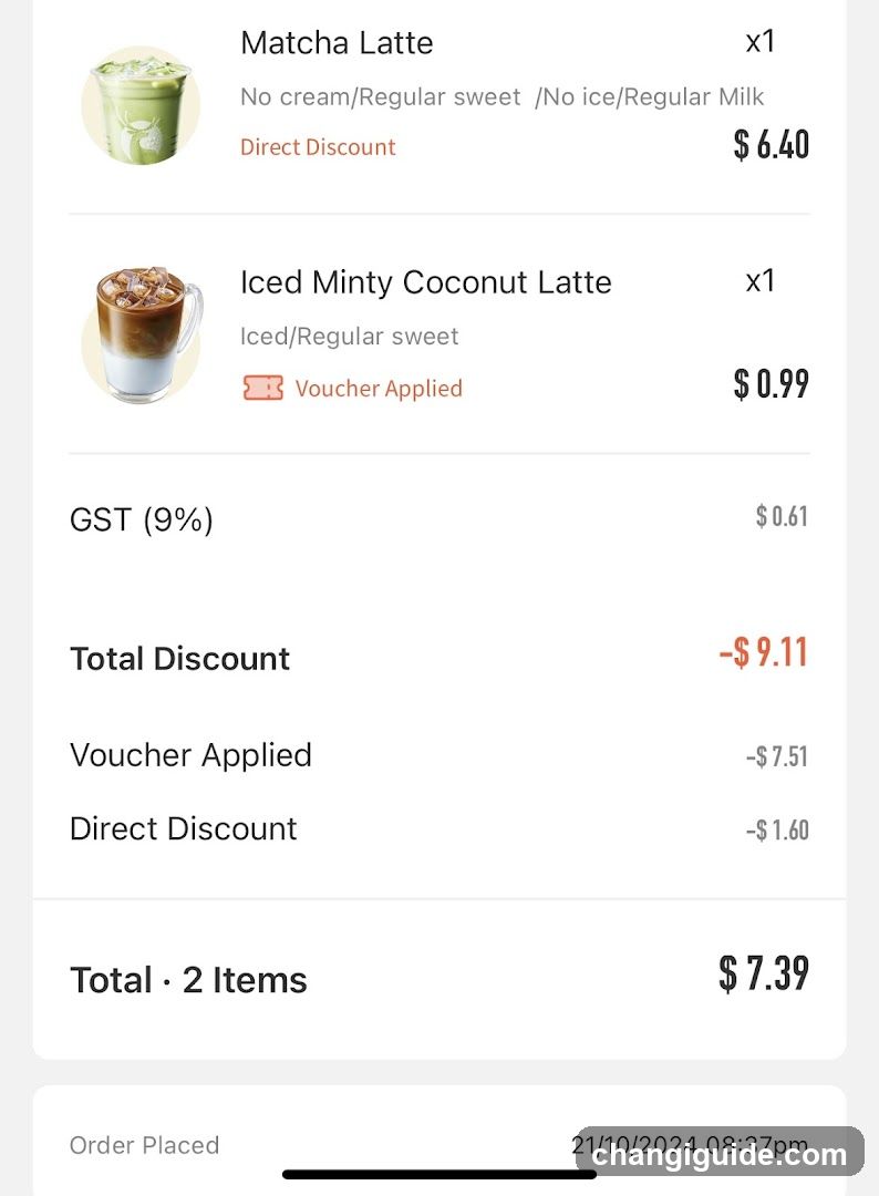 Order Receipt