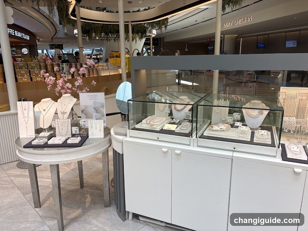 Jewelry Display in Mall