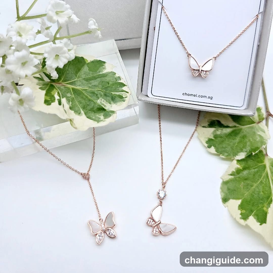 Butterfly Necklace Display