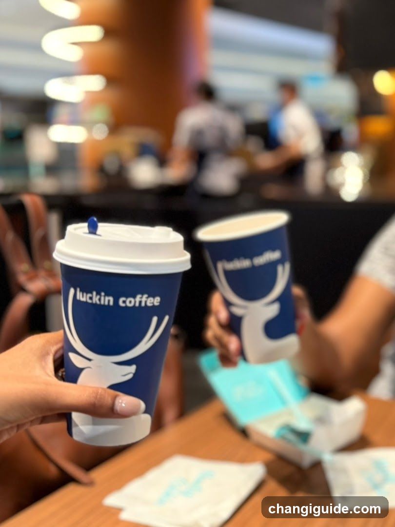 Luckin Coffee Cup Clink