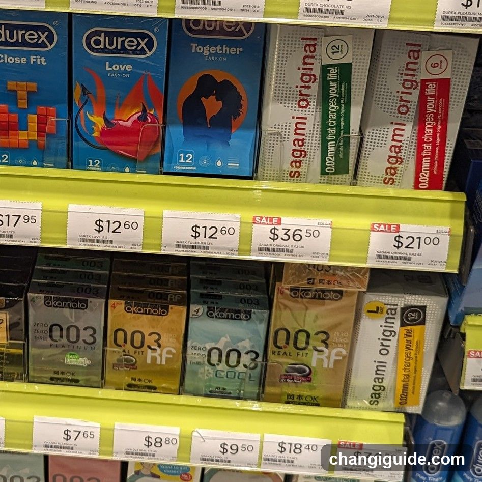 Condom Shelf Display