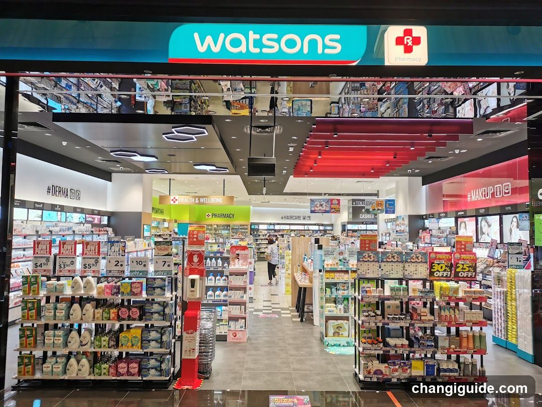 Watsons Jewel Changi Airport + GNC (Click & Collect)