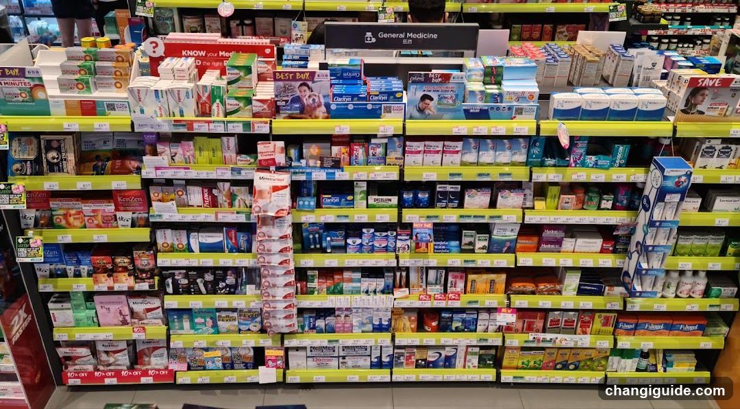 Pharmacy Aisle Display