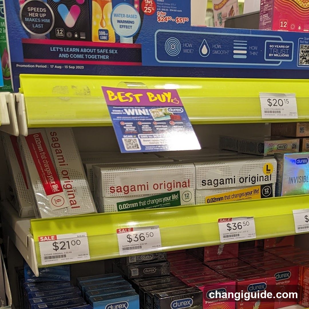 Condom Shelf Display