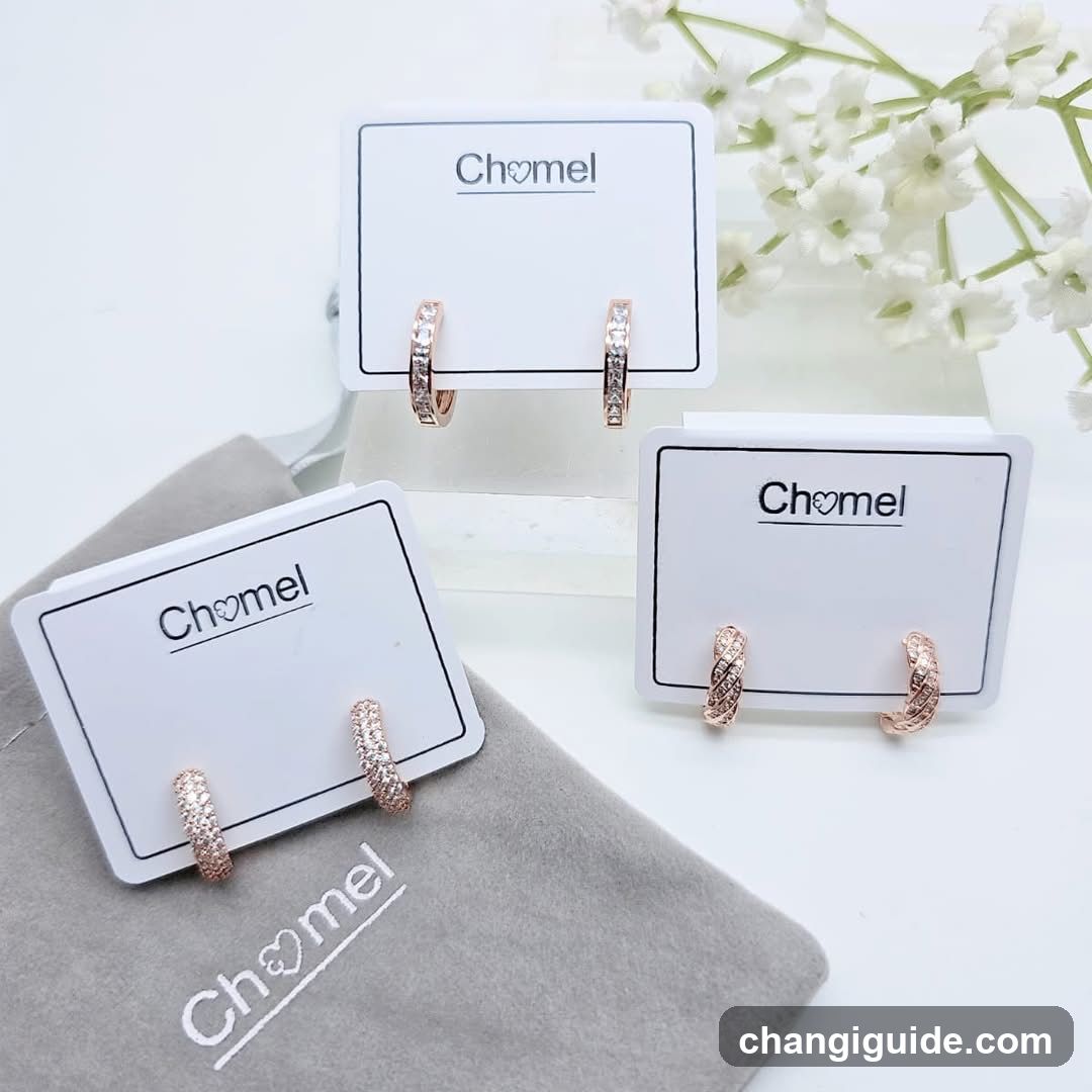 Chomel Earrings Display