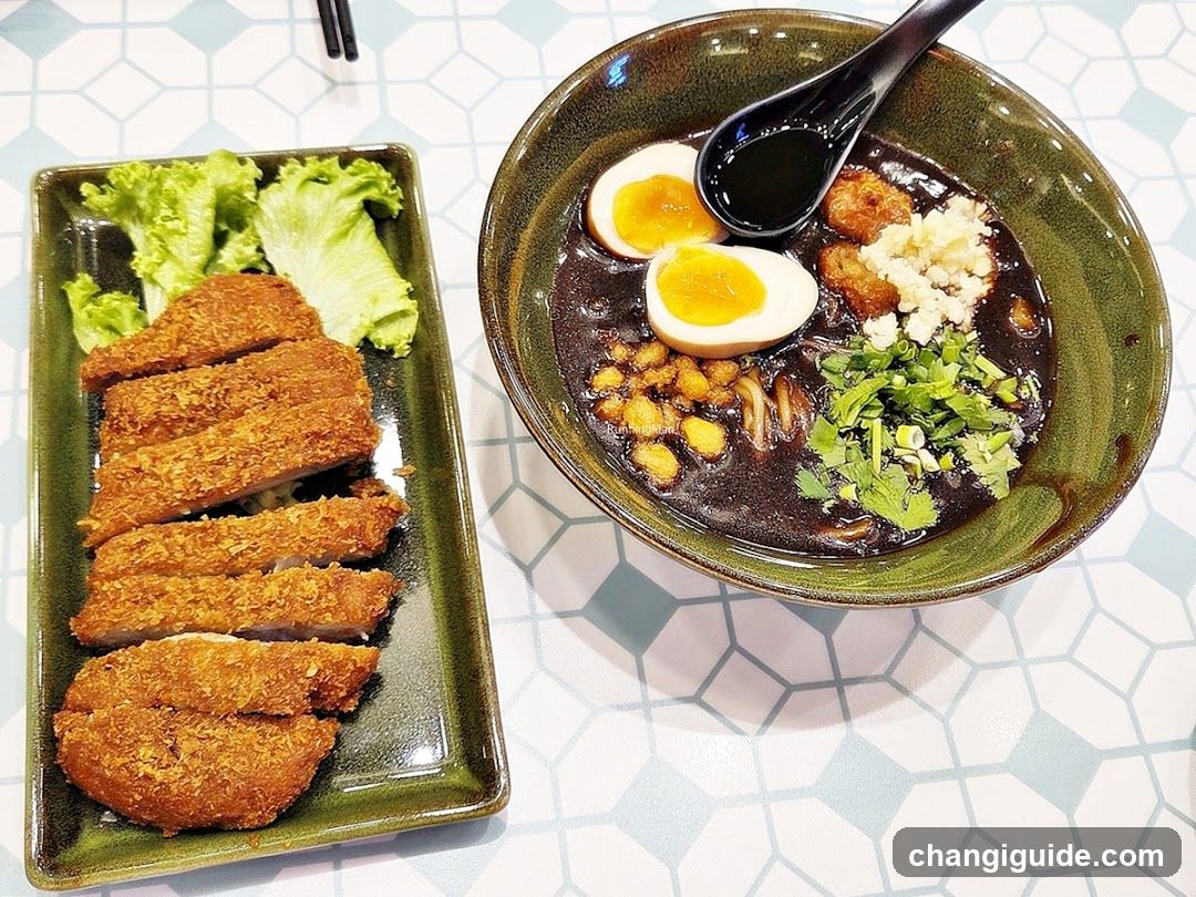 Ramen and Katsu Plate