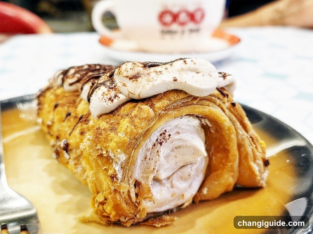 Cinnamon Roll with Cream Cheese Filling