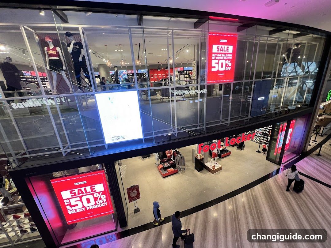 Shopping Mall Interior View