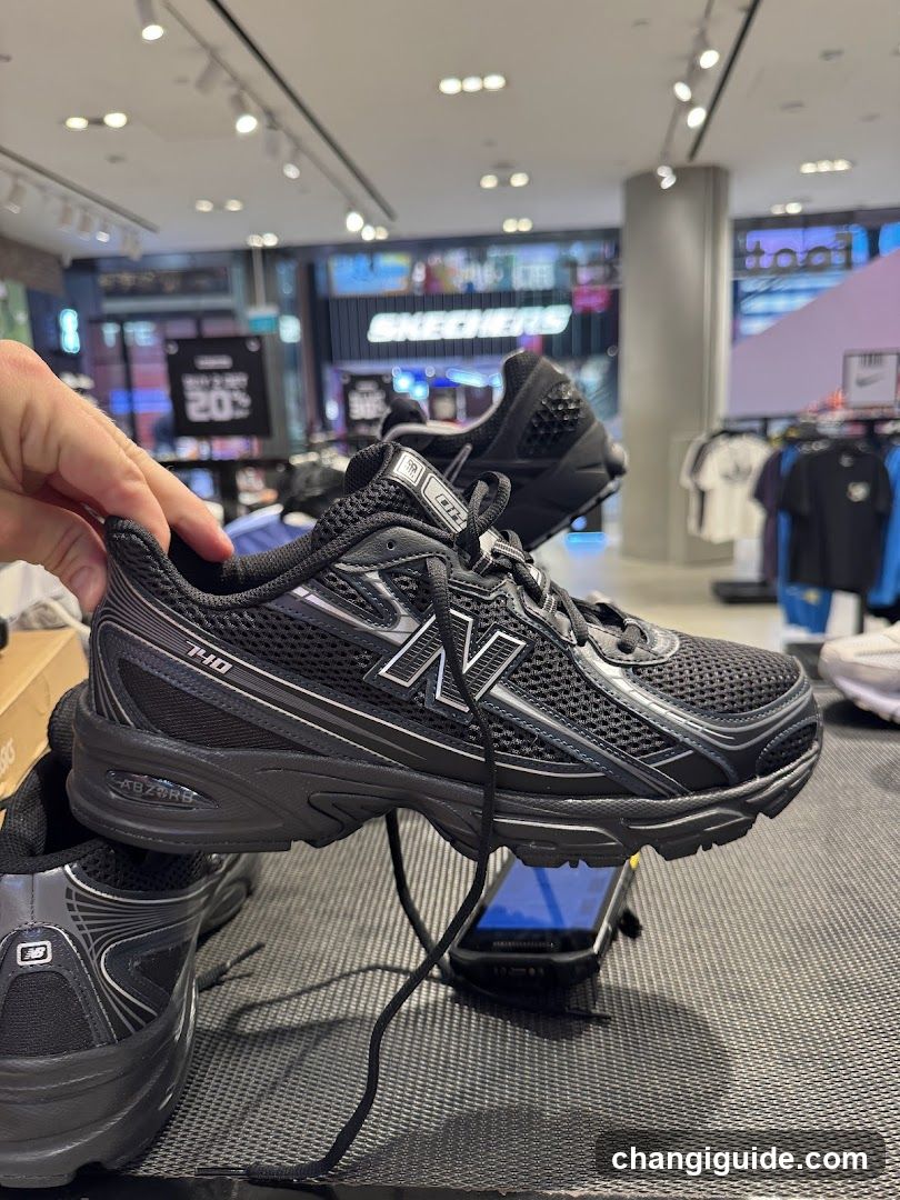 New Balance Shoe Display