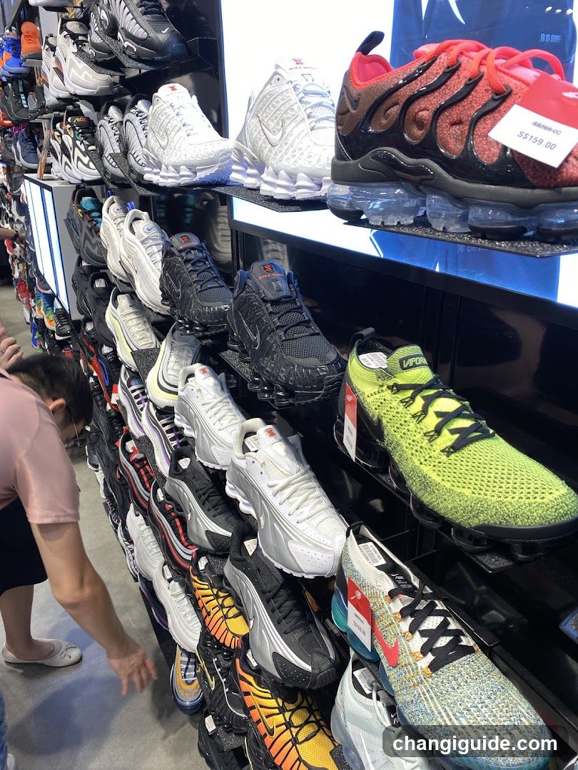 Shoe Store Interior Display
