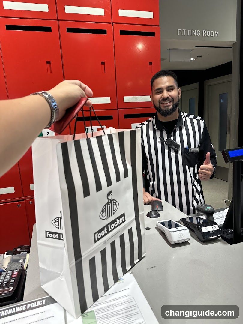 Foot Locker Store Interior