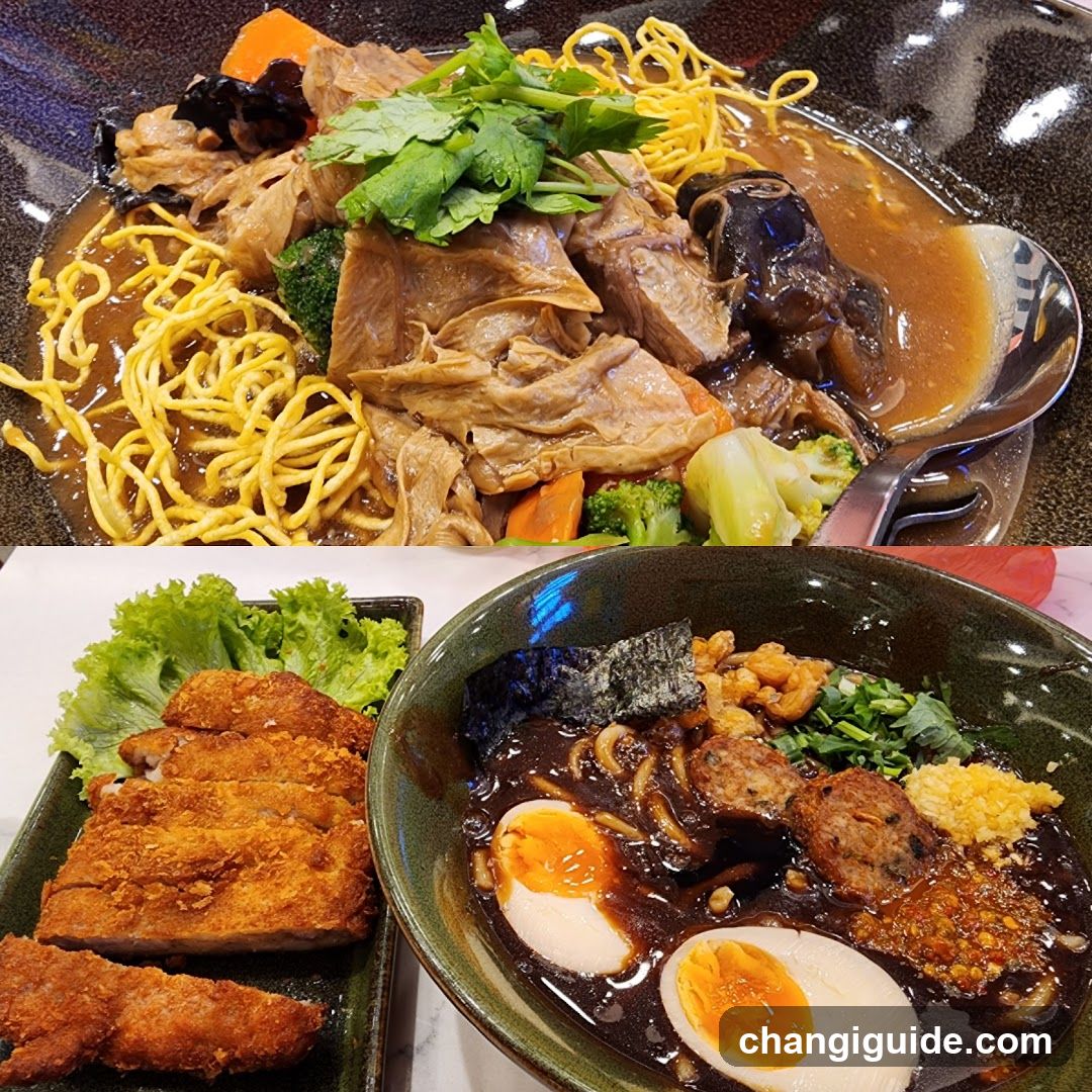 Ramen and Fried Chicken Meal