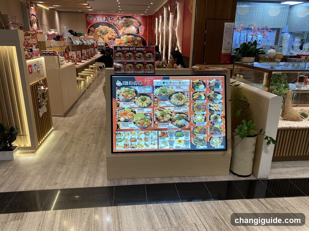 Restaurant Interior Display
