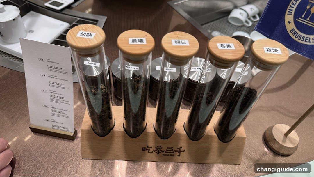 Tea Tasting Display