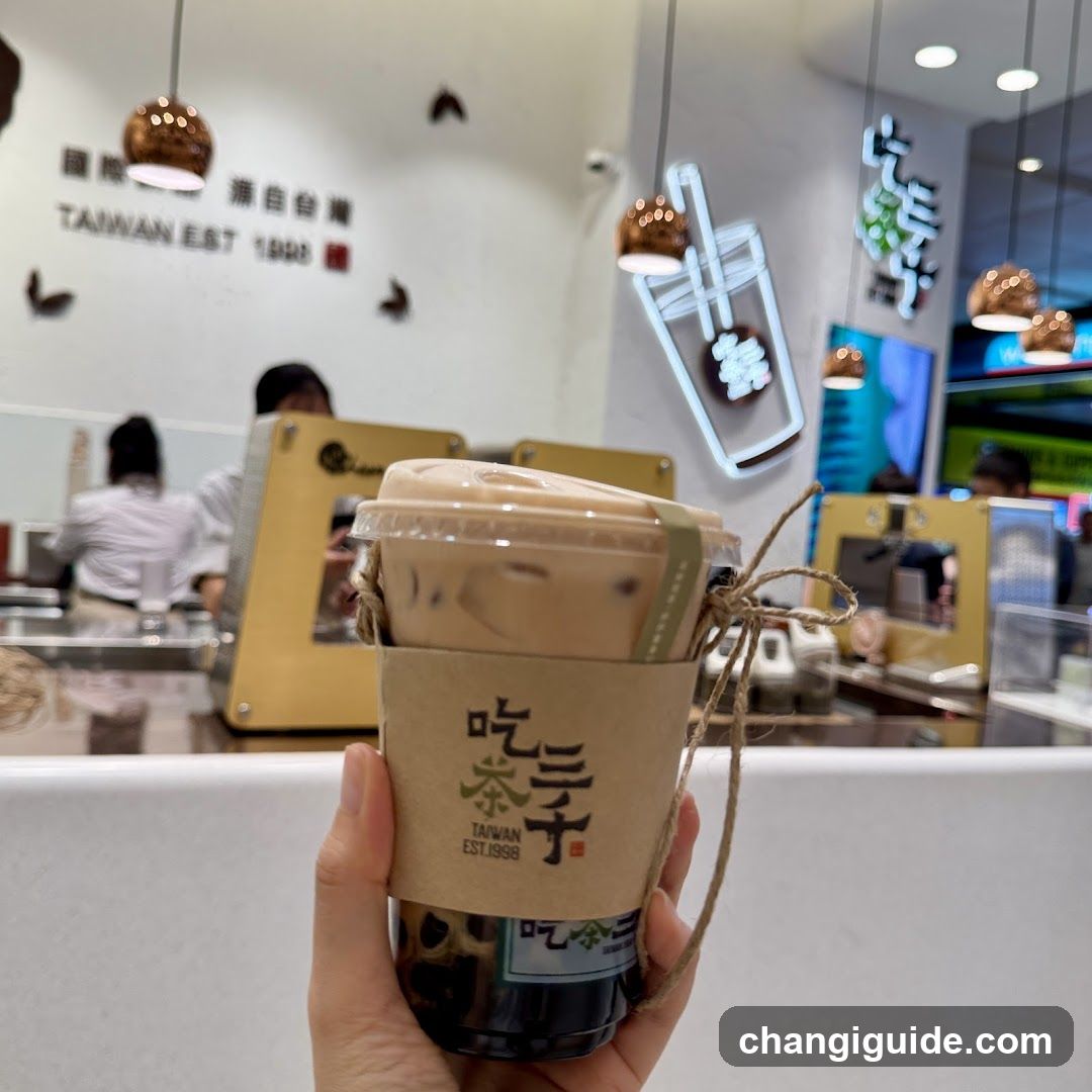 Boba Milk Tea Shop Interior