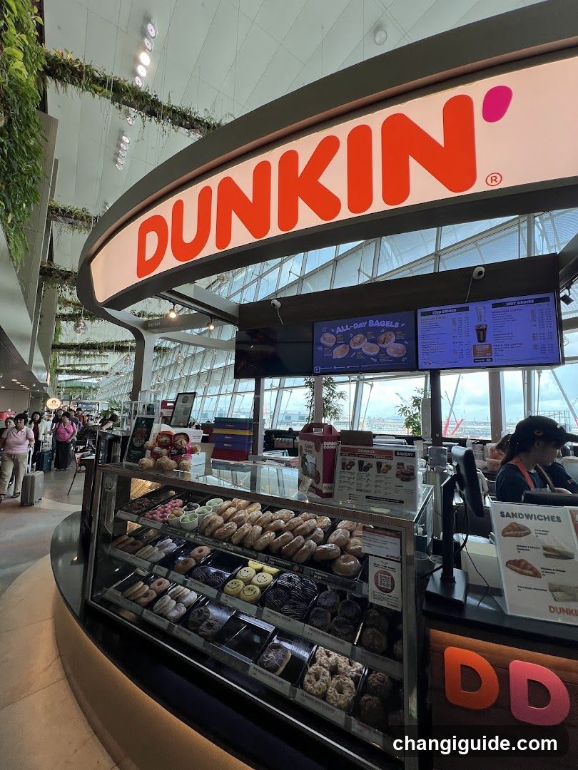 Dunkin' Donuts Airport Store Interior