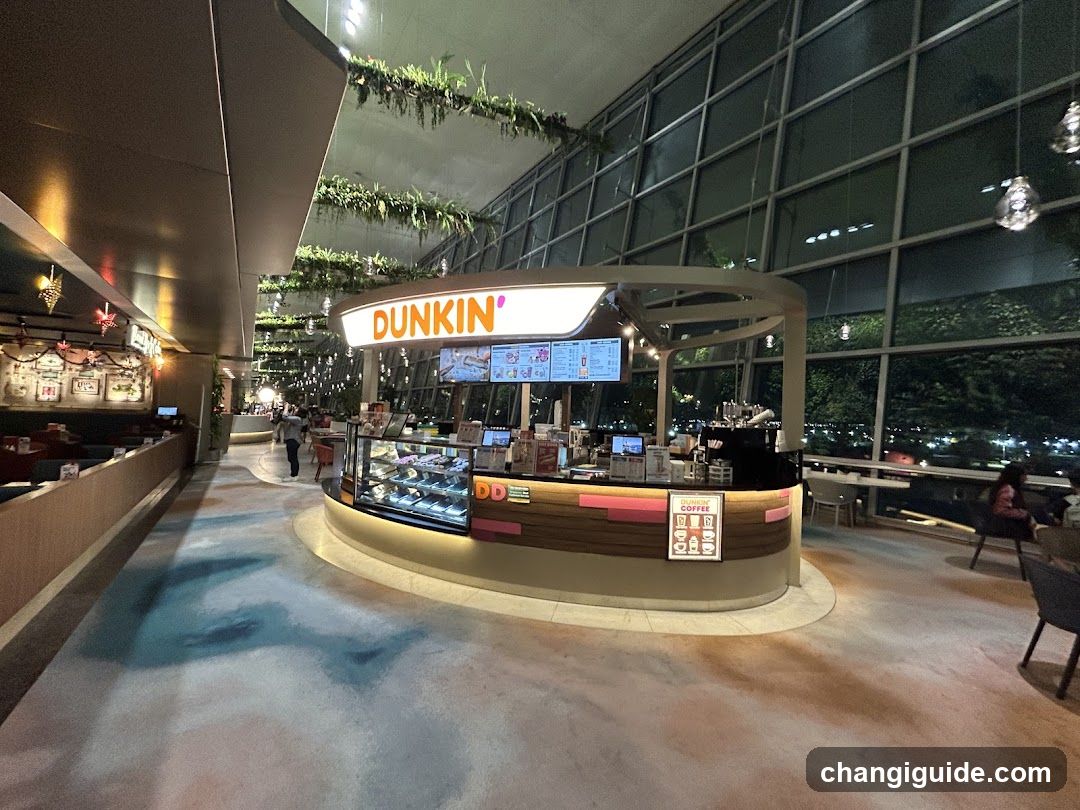 Dunkin' Donuts Interior View