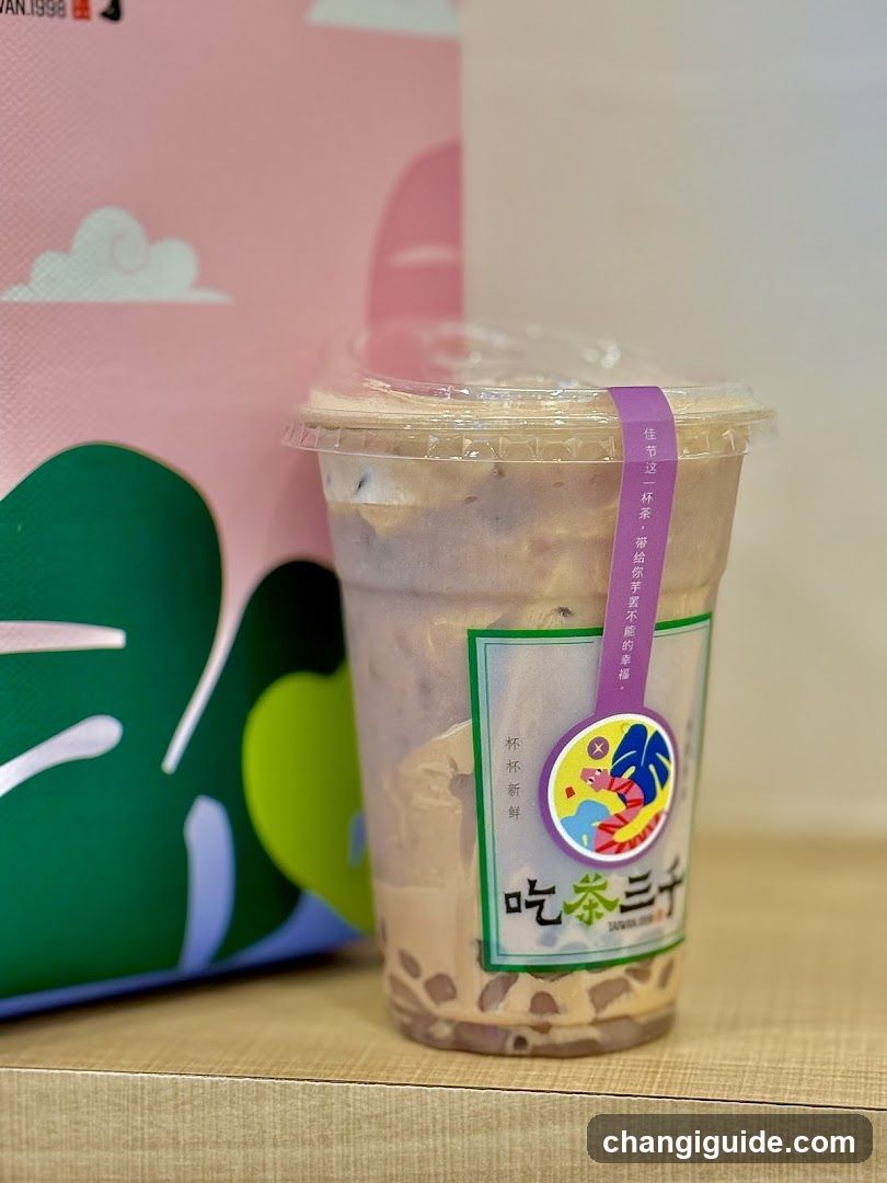 Boba Milk Tea Cup