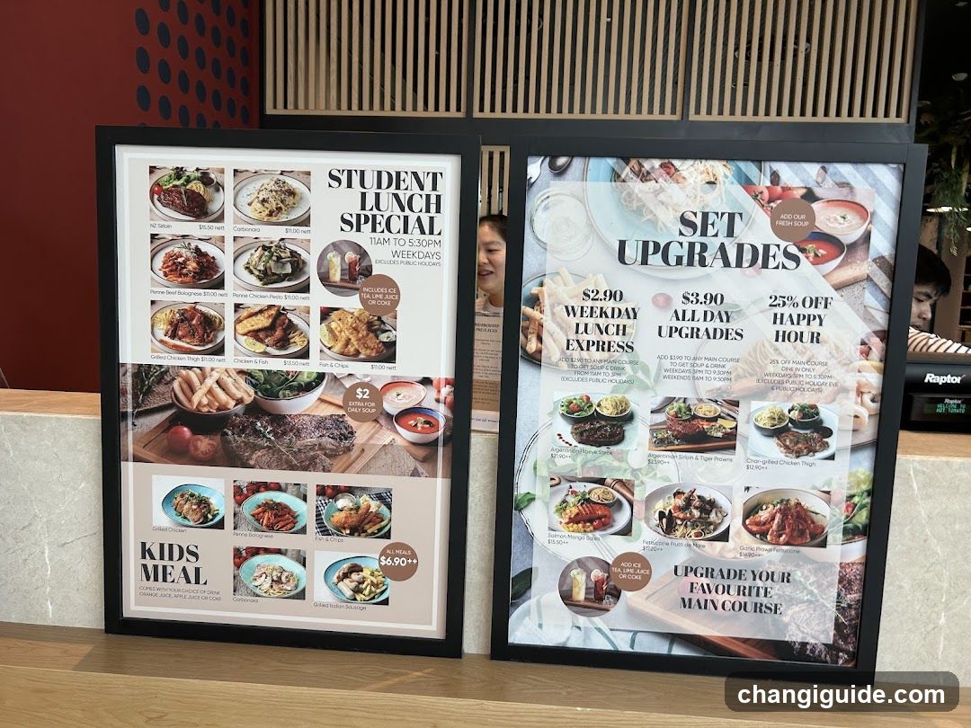 Restaurant Menu Displays