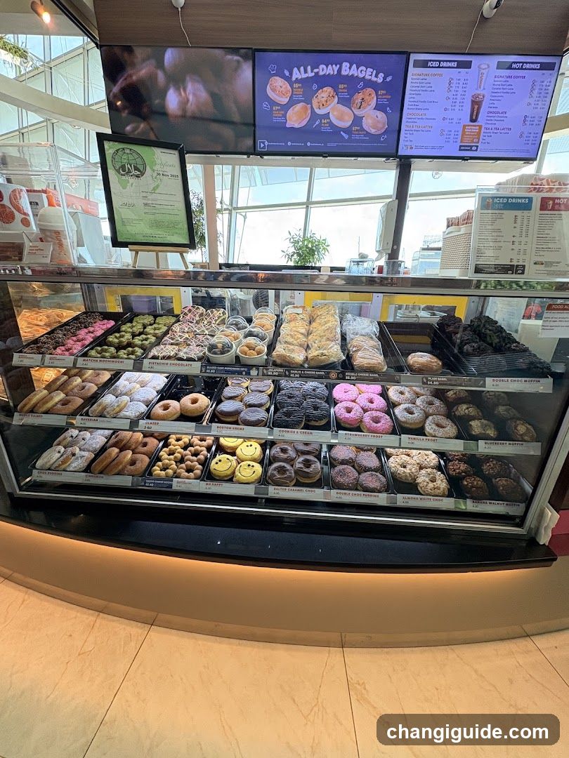Donut and Bagel Display Case