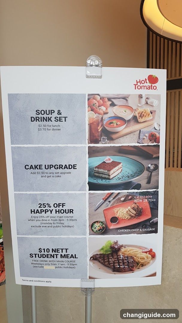 Hot Tomato Promotional Flyer