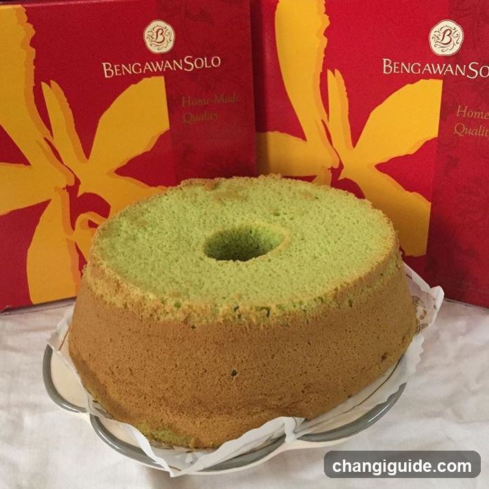 Bengawan Solo Cake Display