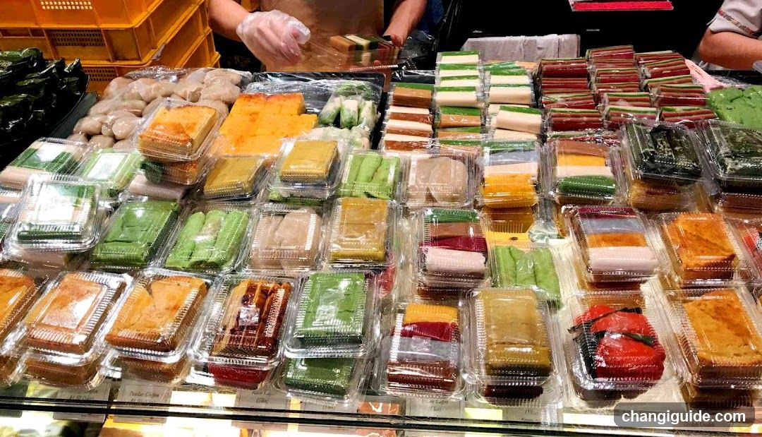 Assorted Cakes Display
