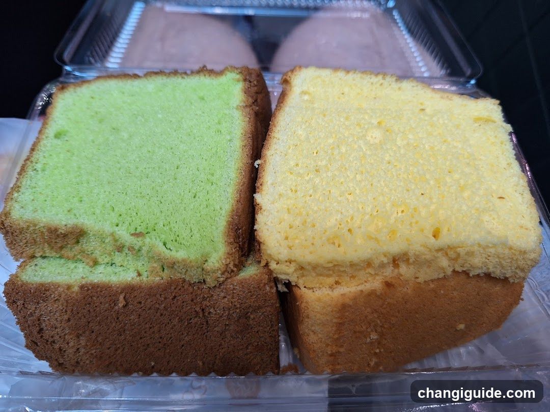 Sliced Cakes in Container