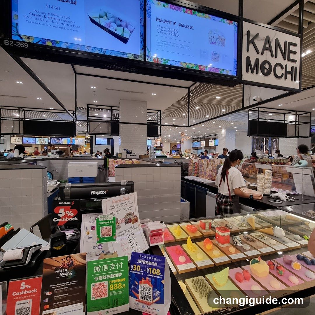 Kane Mochi Counter Interior