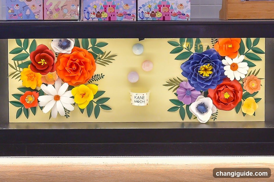 Paper Flower Display