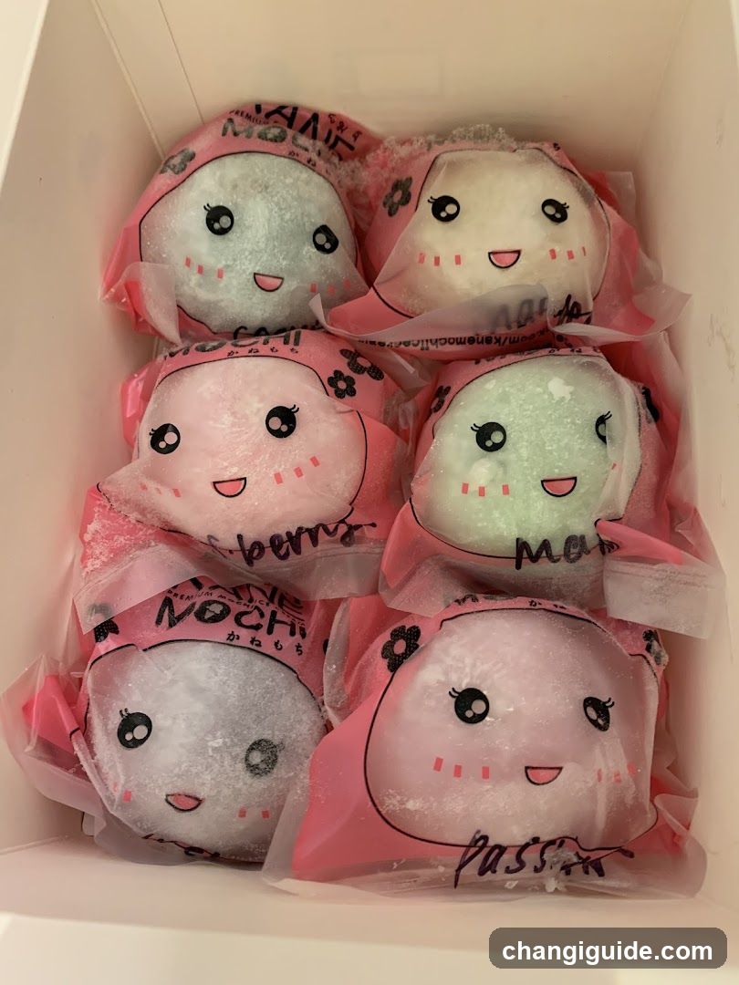 Packaged Mochi Desserts